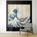 Pesquisar por ondas tsunami artes pósteres Azul