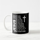 Pesquisar por você é meu tudo canecas Jesus