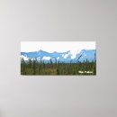 Pesquisar por árvores verdes impressão de canvas Montanhas