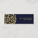 Pesquisar por folhas douradas cartao de visita Spa