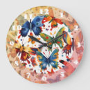 Pesquisar por desenhos coloridos criativos relogios de parede Insetos