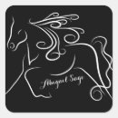 Pesquisar por cavalo branco preto adesivos Silhueta