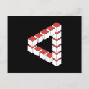 Pesquisar por ilusão óptica cartoes postais Geométrico