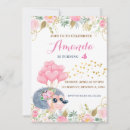 Pesquisar por ouriço aniversário convites Rosa