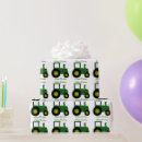 Pesquisar por trator verde papel de presente Tratores