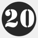 Pesquisar por número vinte adesivos Para todos