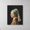 Pesquisar por vermeer impressão de canvas Menina