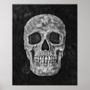 Pesquisar por crânio preto e branco pôsteres pósteres Halloween