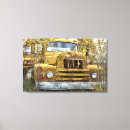 Pesquisar por caminhão impressão de canvas Enferrujado