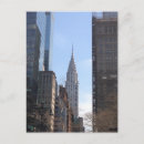 Pesquisar por chrysler building cartoes postais Manhattan