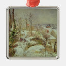 Pesquisar por cena da neve ornamentos Mid 20th