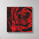 Pesquisar por vermelho do impressão de canvas Preto