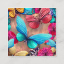 Pesquisar por borboleta arco íris cartao de visita Amarelo