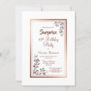 Pesquisar por floral border convites Elegante