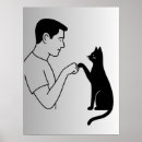 Pesquisar por gato minimalista pôsteres pósteres Qualquer pessoa
