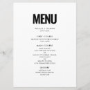 Pesquisar por casamento cardápios Preto e branco