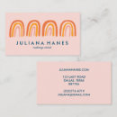 Pesquisar por laranja e rosa cartao de visita Chefe