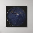 Pesquisar por mundo inteiro impressão de canvas Luzes da cidade