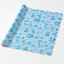 Pesquisar por berço papel de presente Azul