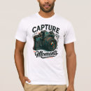 Pesquisar por arte da câmera camisetas Para todos