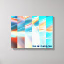 Pesquisar por tiras impressão de canvas Azul