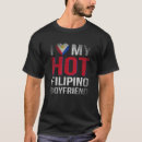 Pesquisar por eu amo meu namorado filipino camisetas Quente