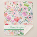 Pesquisar por flores aquosas mantas Para ela