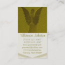 Pesquisar por anjo guarda cartao de visita Ouro