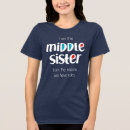 Pesquisar por meio irmã camisetas Filho do meio