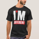 Pesquisar por eu sou diferente camisetas Rua