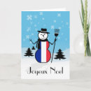 Pesquisar por boneco de neve francês do natal cartoes Noel joyeux