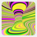 Pesquisar por ilusão óptica adesivos Abstrato