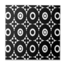Pesquisar por círculos preto branco azulejos Padrão