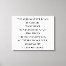 Pesquisar por eu sou positivo impressão de canvas Qualquer pessoa