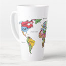 Pesquisar por arte do mapa canecas Mundo