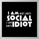 Pesquisar por eu não sou anti social pôsteres pósteres Para todos