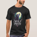 Pesquisar por lua cheia do lobo camisetas Para