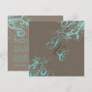 Pesquisar por aqua swirl convites Azul