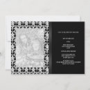 Pesquisar por damasco branco preto convites Floral