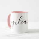 Pesquisar por rosa e preto canecas Script