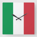 Pesquisar por bandeira italiana relogios de parede Flag