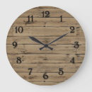 Pesquisar por falso madeira de relogios de parede Rústico