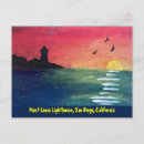 Pesquisar por lighthouse cartoes postais Pôr do sol