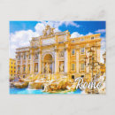 Pesquisar por trevi fountain cartoes postais Fontana di trevi
