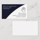 Pesquisar por saúde mental cartao de visita Aconselhamento