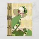 Pesquisar por vintage lady cartoes postais Deco