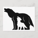 Pesquisar por lobo branco preto cartoes postais Lobos