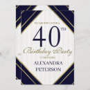 Pesquisar por azul real convites Geométrico