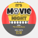 Pesquisar por do sono adesivos Noite de cinema