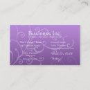 Pesquisar por redemoinhos roxos cartao de visita Moderno